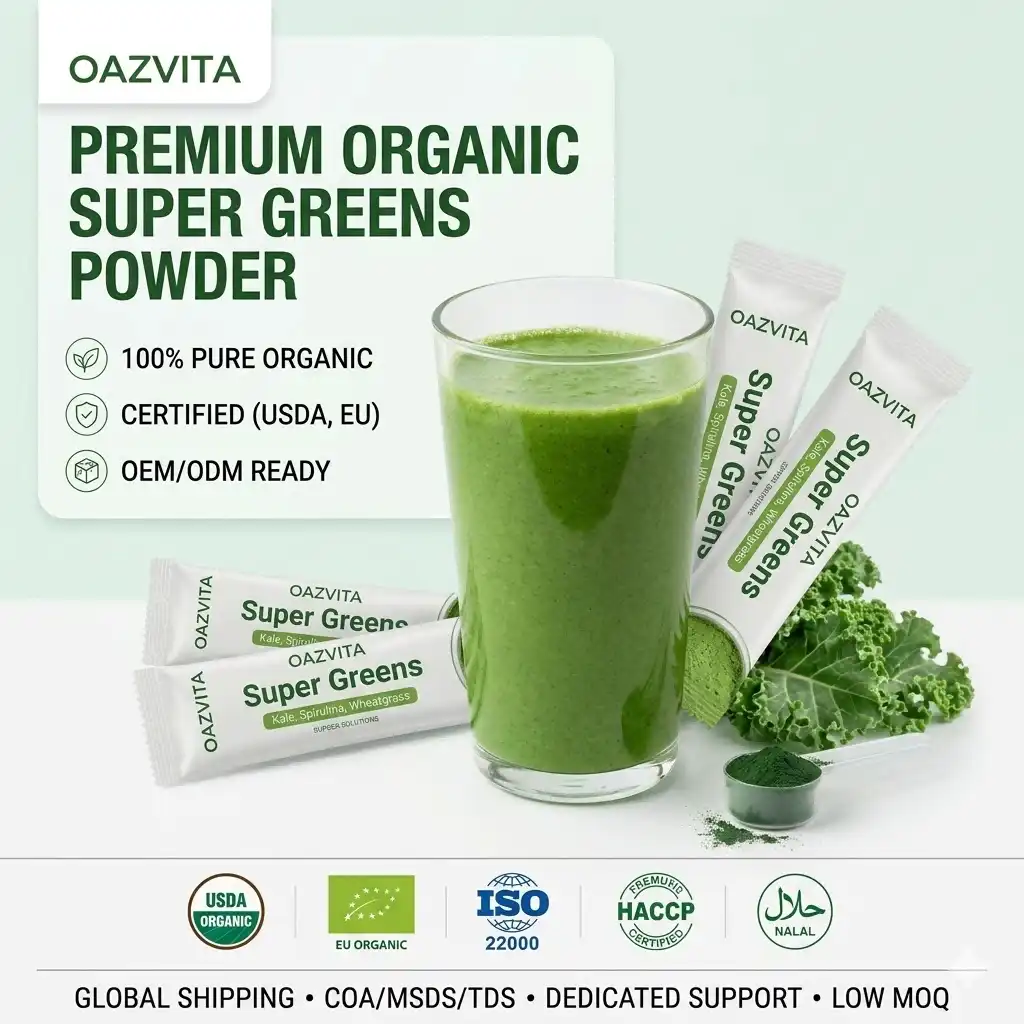 How to Make Super Greens Powder Packets Part of Your Daily Routine